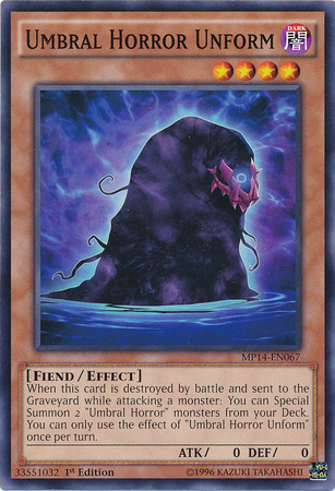 Umbral Horror Unform [MP14-EN067] Common - Yu-Gi-Oh! - Card Brawlers | Quebec | Canada |