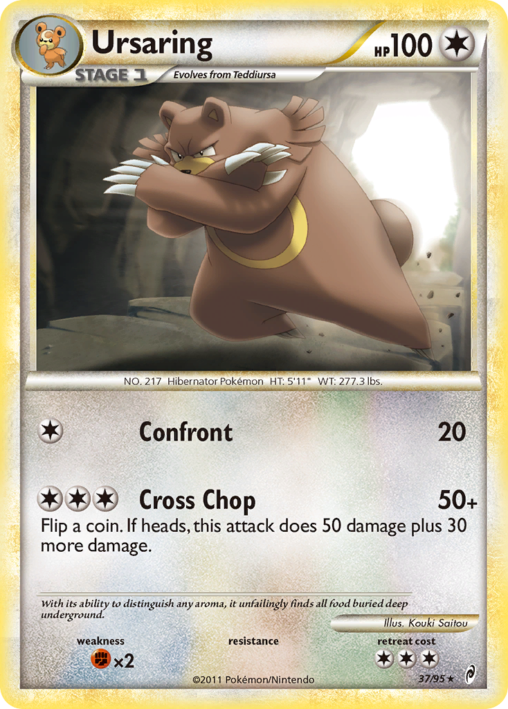 Ursaring (37/95) [HeartGold & SoulSilver: Call of Legends] - Card Brawlers | Quebec | Canada | Yu-Gi-Oh!
