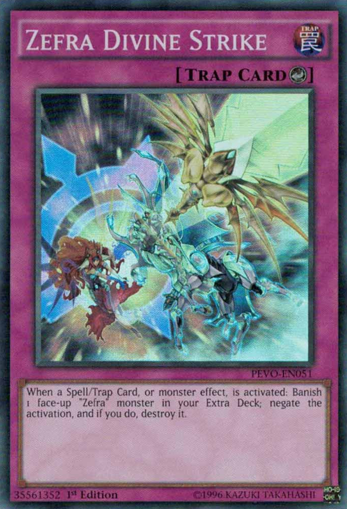 Zefra Divine Strike [PEVO-EN051] Super Rare - Yu-Gi-Oh! - Card Brawlers | Quebec | Canada |