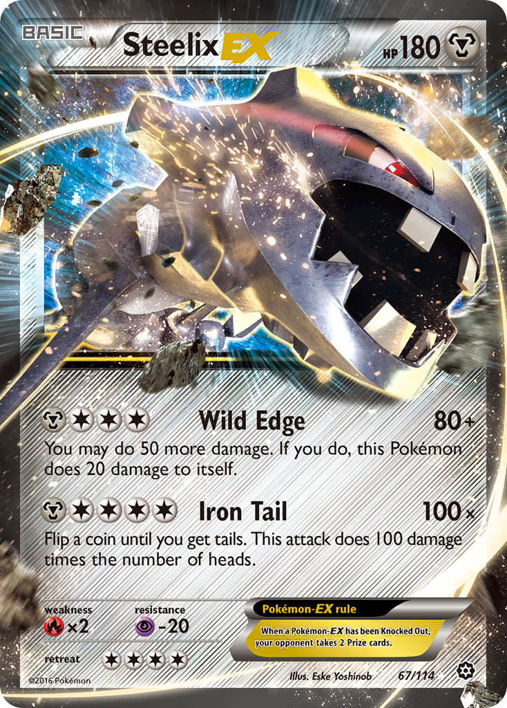 Steelix EX (67/114) [XY: Steam Siege] - Card Brawlers | Quebec | Canada | Yu-Gi-Oh!