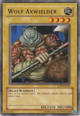 Wolf Axwielder [LOD-EN052] Common - Card Brawlers | Quebec | Canada | Yu-Gi-Oh!