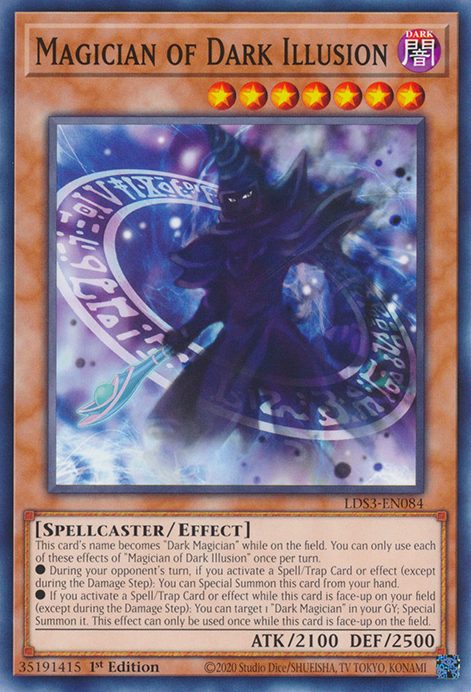 Magician of Dark Illusion [LDS3-EN084] Common - Card Brawlers | Quebec | Canada | Yu-Gi-Oh!