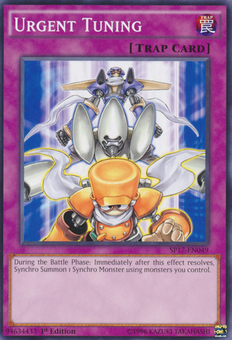 Urgent Tuning [SP17-EN049] Common - Card Brawlers | Quebec | Canada | Yu-Gi-Oh!