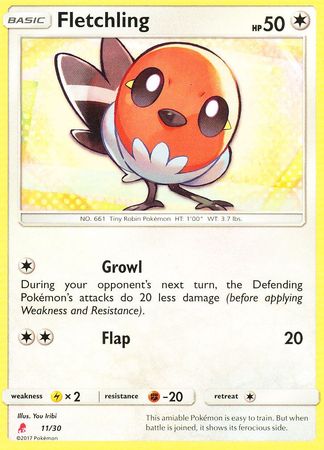 Fletchling (11/30) [Sun & Moon: Trainer Kit - Lycanroc] - Card Brawlers | Quebec | Canada | Yu-Gi-Oh!