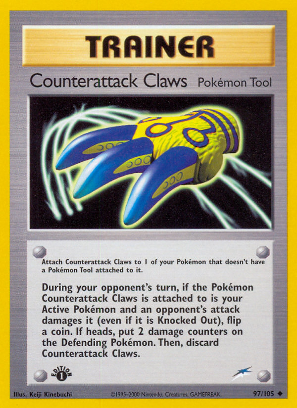 Counterattack Claws (97/105) [Neo Destiny 1st Edition] - Card Brawlers | Quebec | Canada | Yu-Gi-Oh!