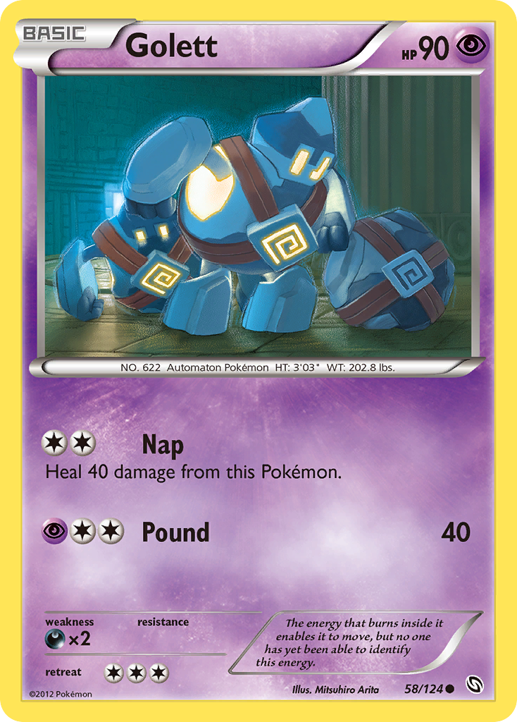 Golett (58/124) [Black & White: Dragons Exalted] - Card Brawlers | Quebec | Canada | Yu-Gi-Oh!