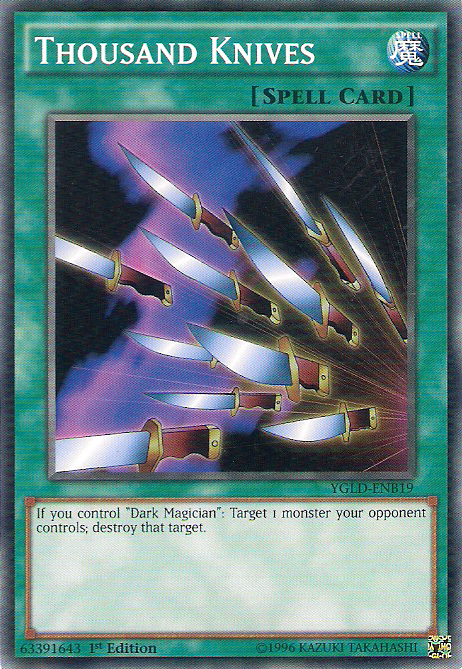 Thousand Knives [YGLD-ENB19] Common - Yu-Gi-Oh! - Card Brawlers | Quebec | Canada |