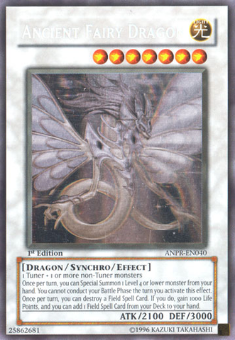 Ancient Fairy Dragon [ANPR-EN040] Ghost Rare - Card Brawlers | Quebec | Canada | Yu-Gi-Oh!