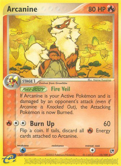 Arcanine (15/100) [EX: Sandstorm] - Card Brawlers | Quebec | Canada | Yu-Gi-Oh!