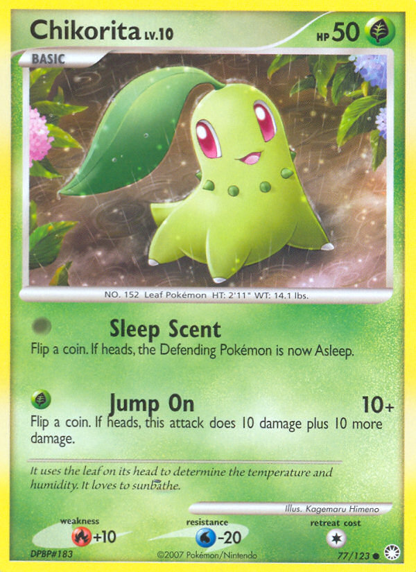 Chikorita (77/123) [Diamond & Pearl: Mysterious Treasures] - Card Brawlers | Quebec | Canada | Yu-Gi-Oh!