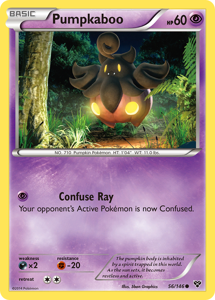 Pumpkaboo (56/146) [XY: Base Set] - Card Brawlers | Quebec | Canada | Yu-Gi-Oh!