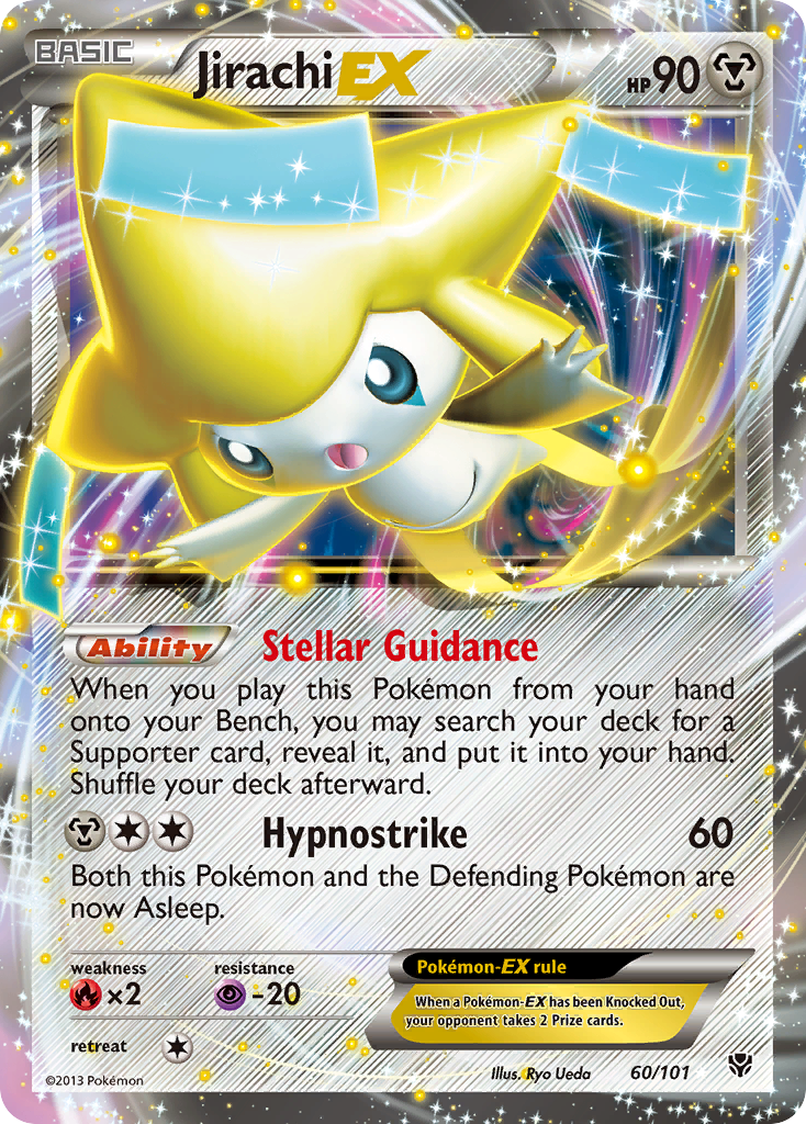 Jirachi EX (60/101) [Black & White: Plasma Blast] - Card Brawlers | Quebec | Canada | Yu-Gi-Oh!