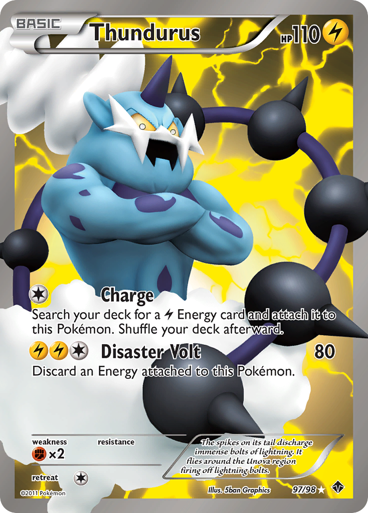 Thundurus (97/98) [Black & White: Emerging Powers] - Card Brawlers | Quebec | Canada | Yu-Gi-Oh!