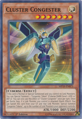 Cluster Congester [MP19-EN073] Common - Card Brawlers | Quebec | Canada | Yu-Gi-Oh!