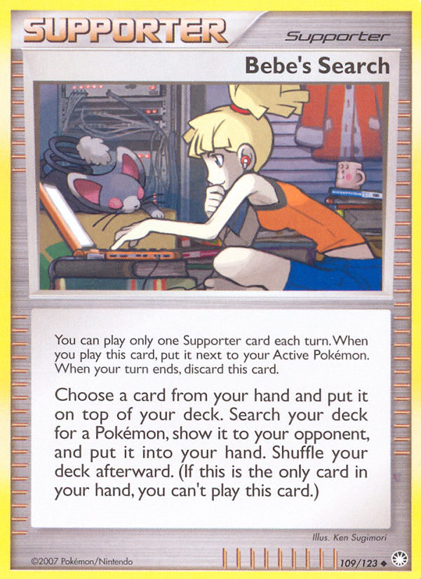 Bebe's Search (109/123) [Diamond & Pearl: Mysterious Treasures] - Card Brawlers | Quebec | Canada | Yu-Gi-Oh!