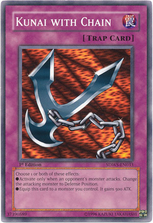 Kunai with Chain [SDWS-EN033] Common - Yu-Gi-Oh! - Card Brawlers | Quebec | Canada |