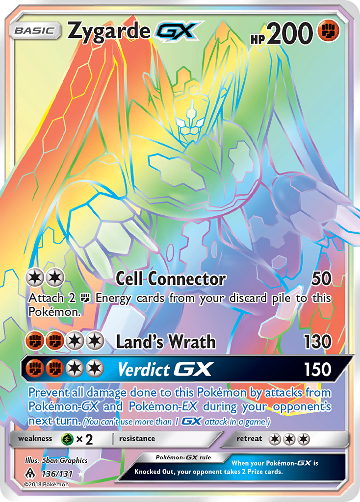 Zygarde GX (136/131) [Sun & Moon: Forbidden Light] - Card Brawlers | Quebec | Canada | Yu-Gi-Oh!