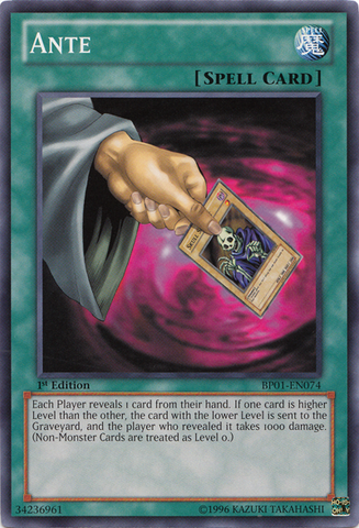 Ante [BP01-EN074] Common - Yu-Gi-Oh! - Card Brawlers | Quebec | Canada |