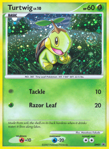 Turtwig (DP01) [Diamond & Pearl: Black Star Promos] - Card Brawlers | Quebec | Canada | Yu-Gi-Oh!