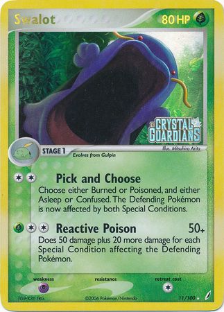 Swalot (11/100) (Stamped) [EX: Crystal Guardians] - Card Brawlers | Quebec | Canada | Yu-Gi-Oh!