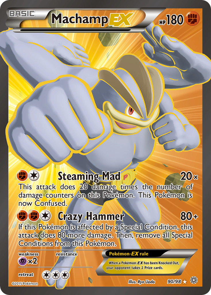 Machamp EX (90/98) [XY: Ancient Origins] - Card Brawlers | Quebec | Canada | Yu-Gi-Oh!