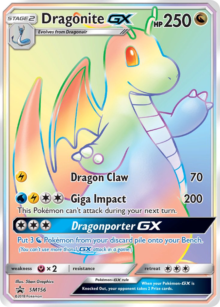 Dragonite GX (SM156) [Sun & Moon: Black Star Promos] - Card Brawlers | Quebec | Canada | Yu-Gi-Oh!