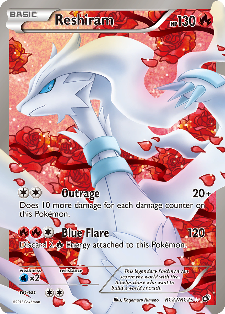 Reshiram (RC22/RC25) [Black & White: Legendary Treasures] - Card Brawlers | Quebec | Canada | Yu-Gi-Oh!