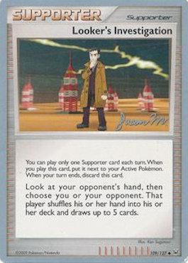 Looker's Investigation (109/127) (Queengar - Jason Martinez) [World Championships 2009] - Card Brawlers | Quebec | Canada | Yu-Gi-Oh!