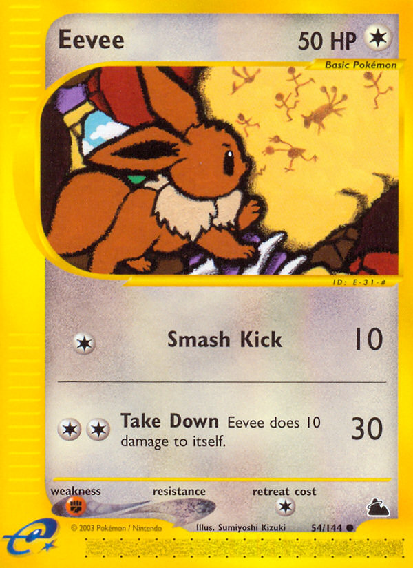 Eevee (54/144) [Skyridge] - Card Brawlers | Quebec | Canada | Yu-Gi-Oh!