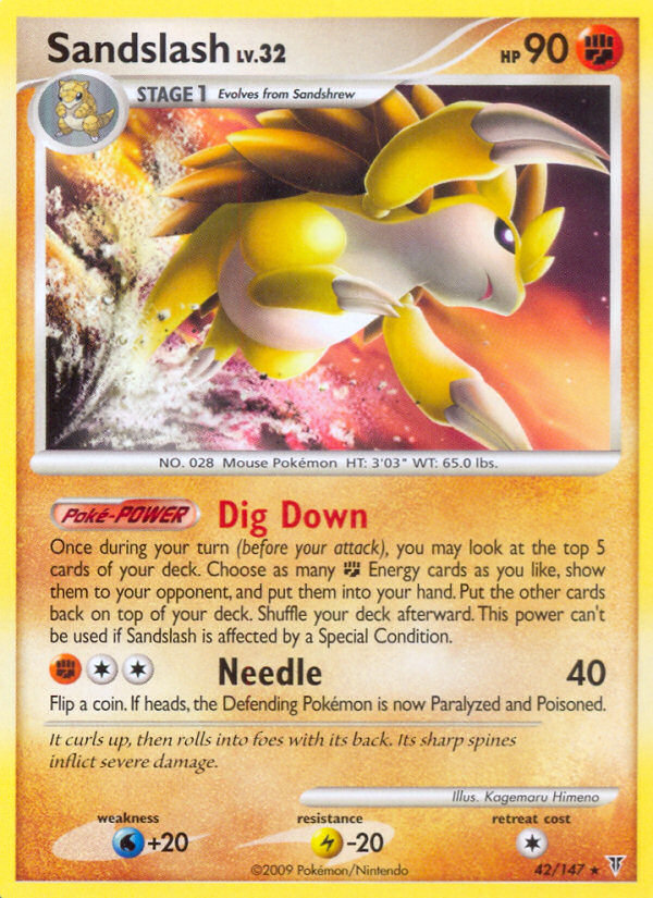 Sandslash (42/147) [Platinum: Supreme Victors] - Card Brawlers | Quebec | Canada | Yu-Gi-Oh!