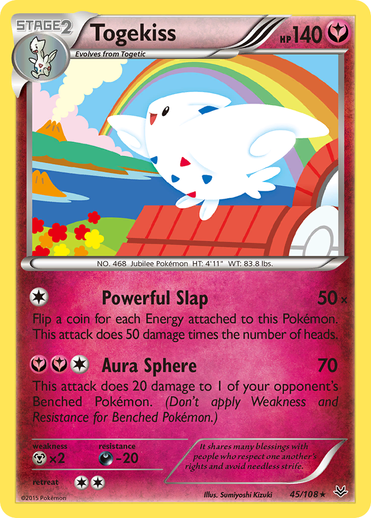 Togekiss (45/108) [XY: Roaring Skies] - Card Brawlers | Quebec | Canada | Yu-Gi-Oh!