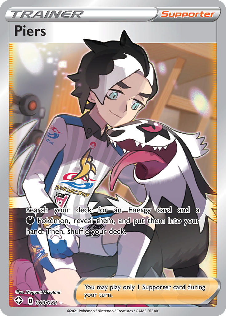 Piers (069/072) [Sword & Shield: Shining Fates] - Card Brawlers | Quebec | Canada | Yu-Gi-Oh!
