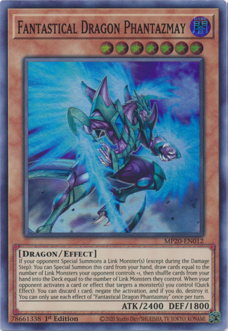 Fantastical Dragon Phantazmay [MP20-EN012] Super Rare - Card Brawlers | Quebec | Canada | Yu-Gi-Oh!