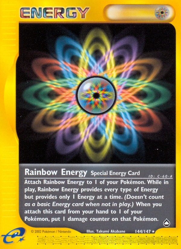 Rainbow Energy (144/147) [Aquapolis] - Card Brawlers | Quebec | Canada | Yu-Gi-Oh!