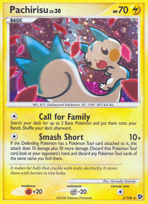 Pachirisu (5/106) [Diamond & Pearl: Great Encounters] - Card Brawlers | Quebec | Canada | Yu-Gi-Oh!
