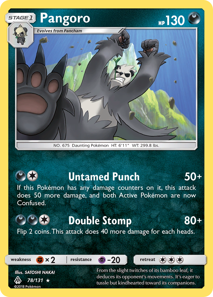 Pangoro (78/131) [Sun & Moon: Forbidden Light] - Card Brawlers | Quebec | Canada | Yu-Gi-Oh!