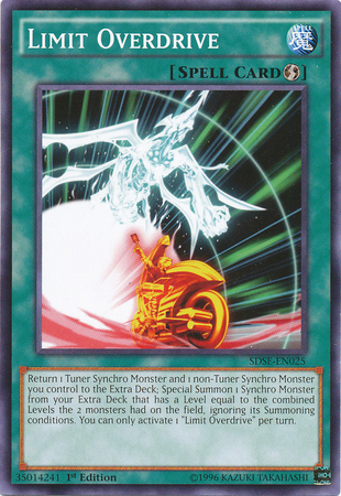 Limit Overdrive [SDSE-EN025] Common - Yu-Gi-Oh! - Card Brawlers | Quebec | Canada |