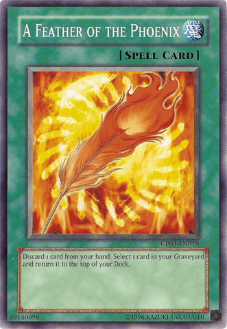 A Feather of the Phoenix [CP03-EN018] Common - Card Brawlers | Quebec | Canada | Yu-Gi-Oh!