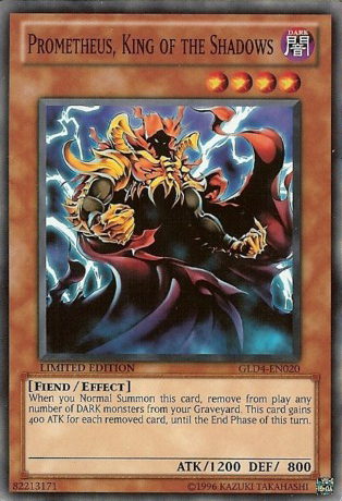 Prometheus, King of the Shadows [GLD4-EN020] Common - Card Brawlers | Quebec | Canada | Yu-Gi-Oh!