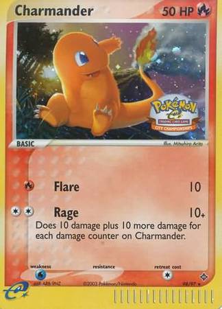 Charmander (98/97) (City Championship Promo) [EX: Dragon] - Card Brawlers | Quebec | Canada | Yu-Gi-Oh!
