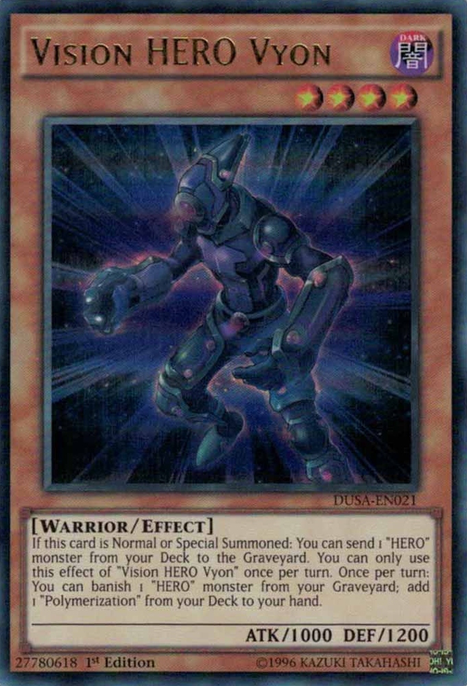 Vision Hero Vyon [DUSA-EN021] Ultra Rare - Yu-Gi-Oh! - Card Brawlers | Quebec | Canada |