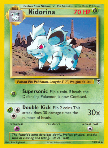 Nidorina (55/110) [Legendary Collection] - Card Brawlers | Quebec | Canada | Yu-Gi-Oh!