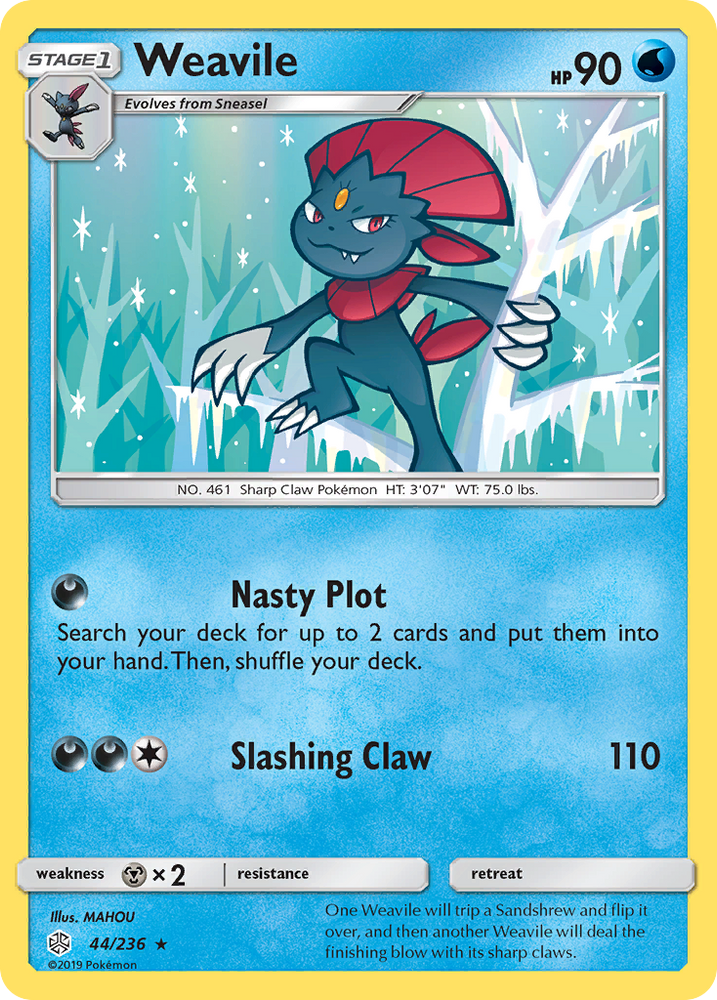 Weavile (44/236) [Sun & Moon: Cosmic Eclipse] - Card Brawlers | Quebec | Canada | Yu-Gi-Oh!