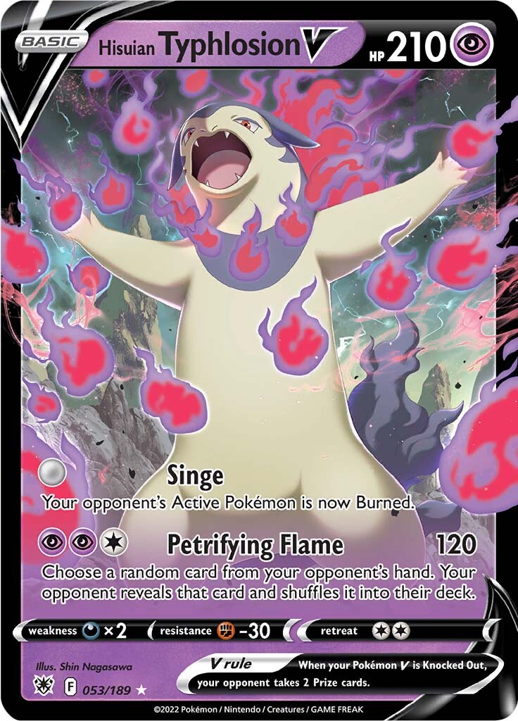 Hisuian Typhlosion V (053/189) [Sword & Shield: Astral Radiance] - Card Brawlers | Quebec | Canada | Yu-Gi-Oh!