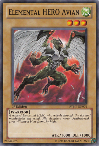 Elemental HERO Avian [RYMP-EN001] Common - Yu-Gi-Oh! - Card Brawlers | Quebec | Canada |