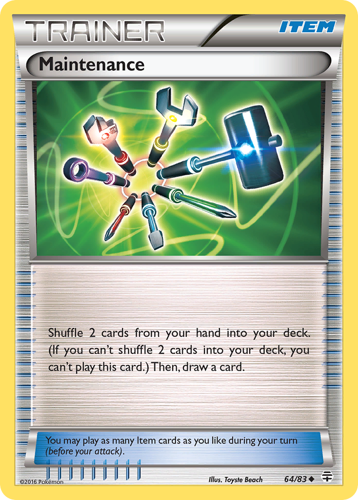 Maintenance (64/83) [XY: Generations] - Card Brawlers | Quebec | Canada | Yu-Gi-Oh!