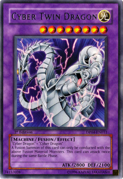 Cyber Twin Dragon [DP04-EN011] Rare - Yu-Gi-Oh! - Card Brawlers | Quebec | Canada |