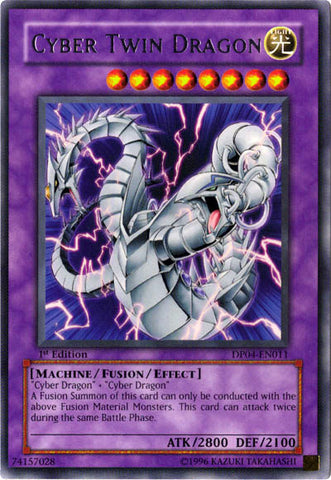 Cyber Twin Dragon [DP04-EN011] Rare - Yu-Gi-Oh! - Card Brawlers | Quebec | Canada |