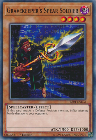 Gravekeeper's Spear Soldier [SS01-ENB02] Common - Yu-Gi-Oh! - Card Brawlers | Quebec | Canada |