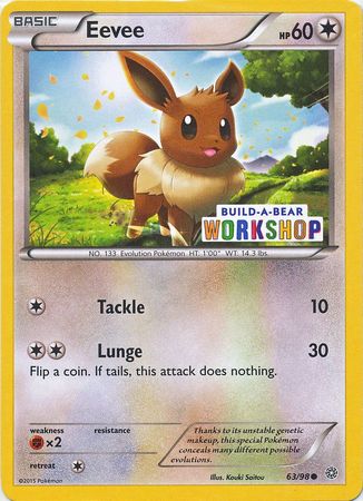 Eevee (63/98) (Build A Bear Workshop Exclusive) [XY: Ancient Origins] - Card Brawlers | Quebec | Canada | Yu-Gi-Oh!